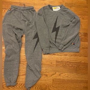Aviator Nation Bolt Sweatpants & Sweatshirt